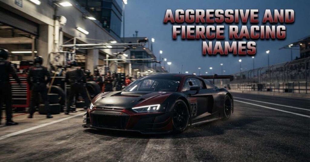 Aggressive and Fierce Racing Names