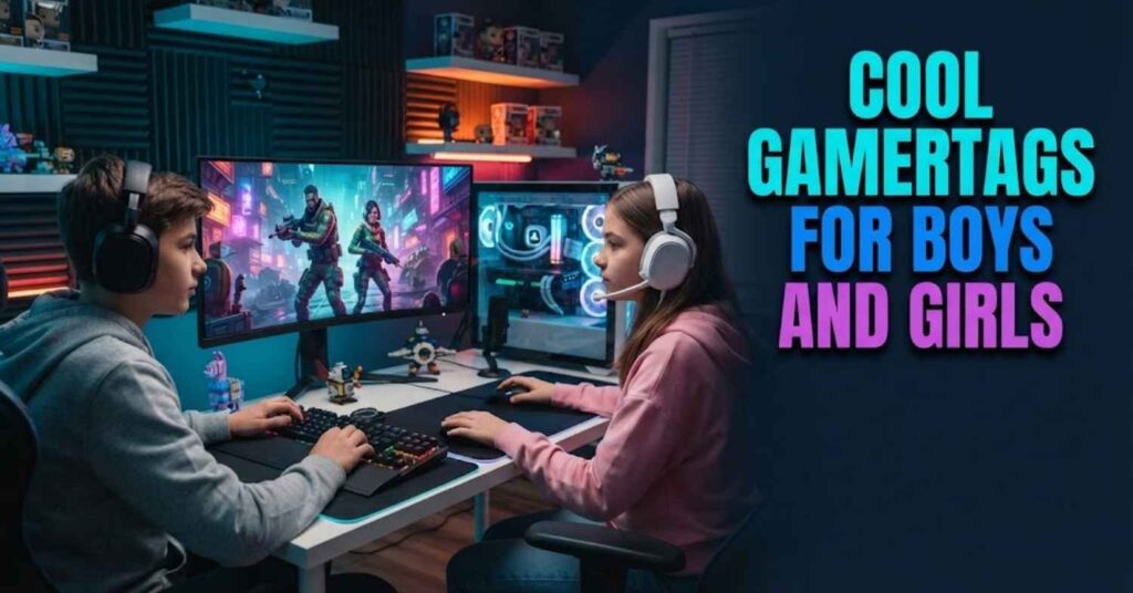Cool Gamertags for Boys and Girls