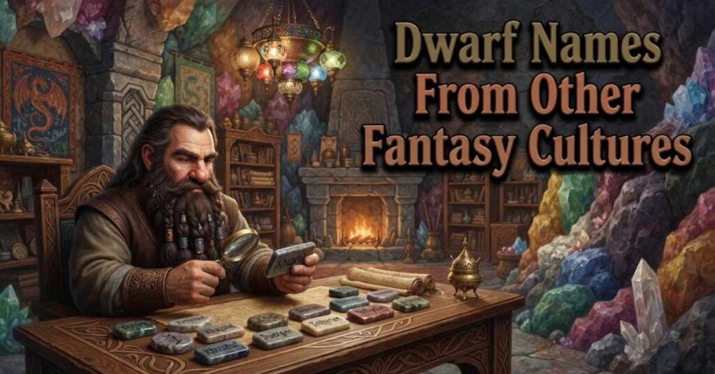 Dwarf Names From Other Fantasy Cultures
