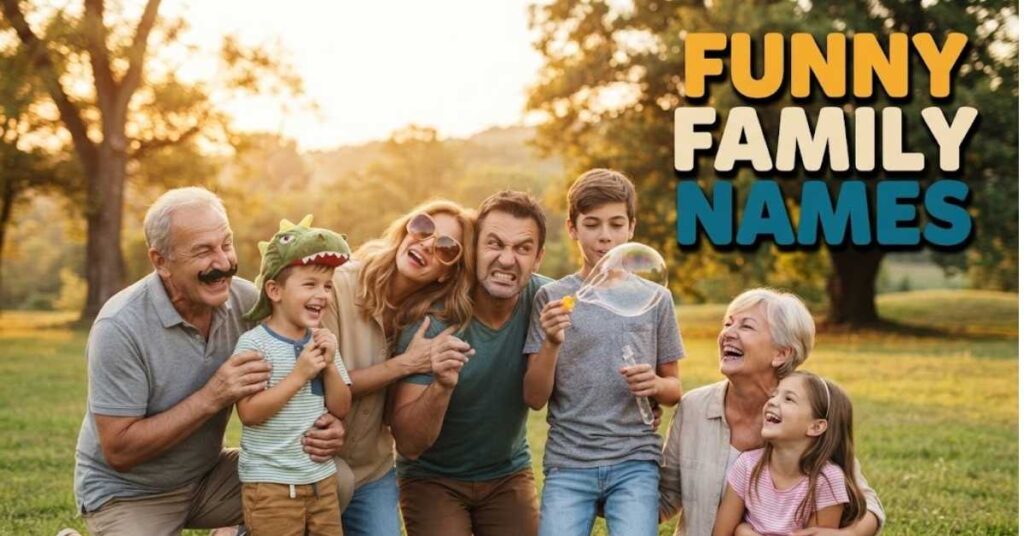 Funny Family Group Names