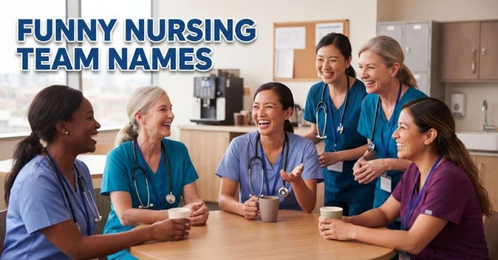 Funny Nursing Team Names
