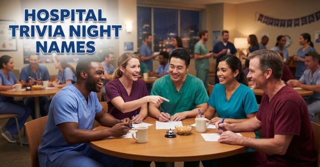 Hospital Trivia Night Names