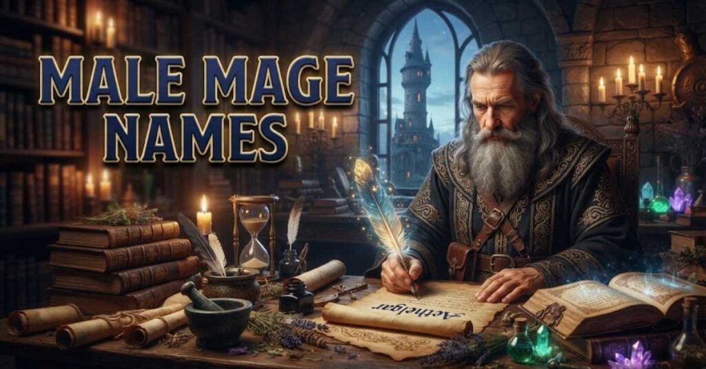 Male Mage Names
