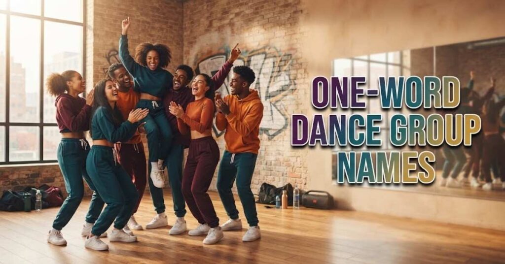 One-Word Dance Group Names
