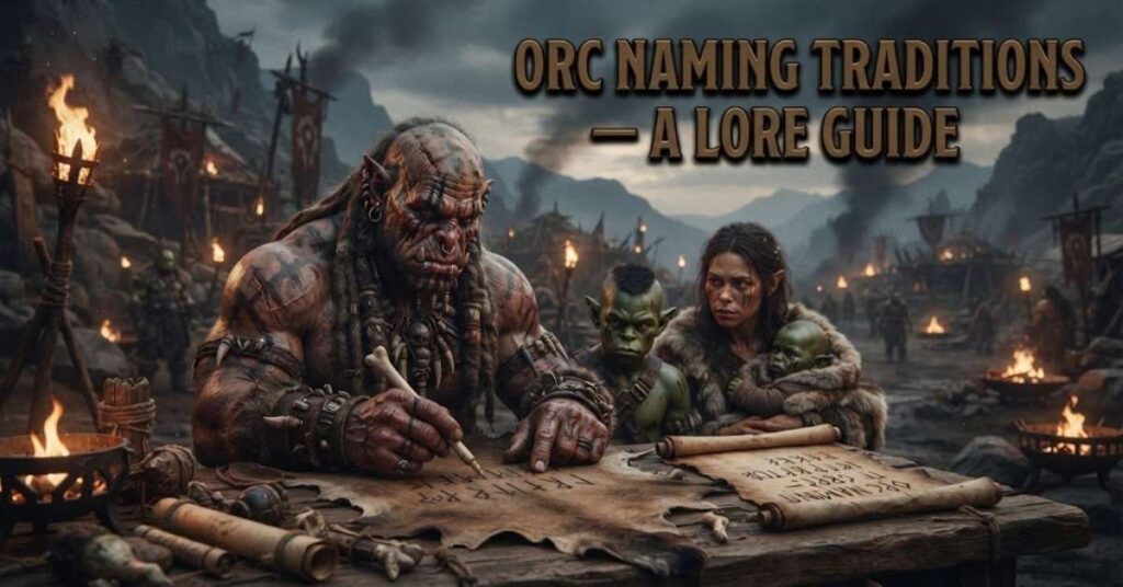 Orc Naming Traditions — A Lore Guide