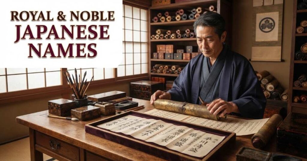 Royal & Noble Japanese Names