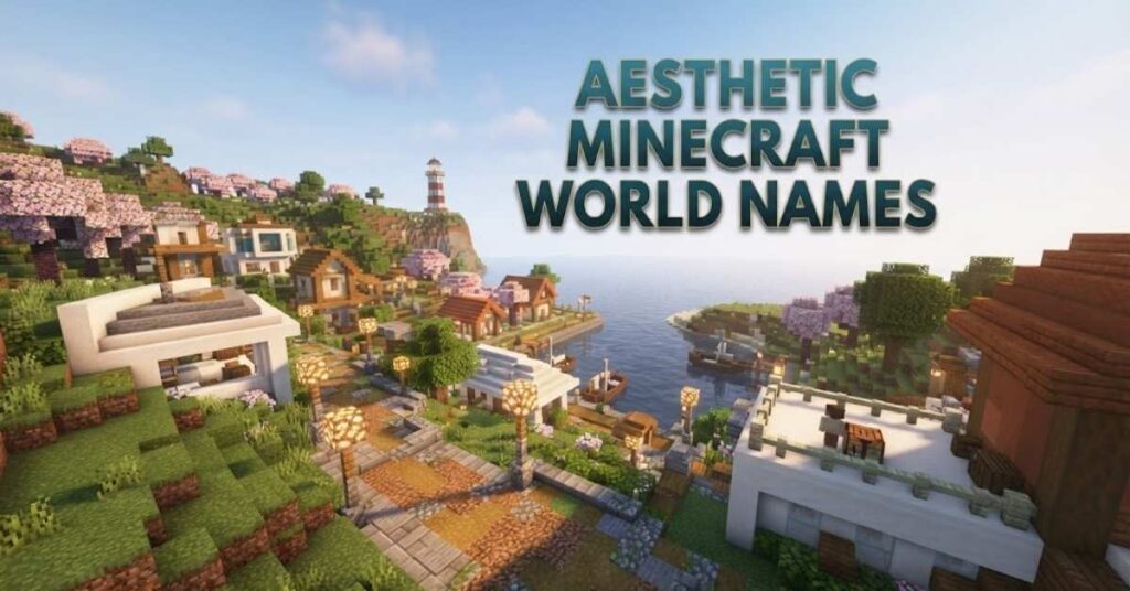 Aesthetic Minecraft World Names