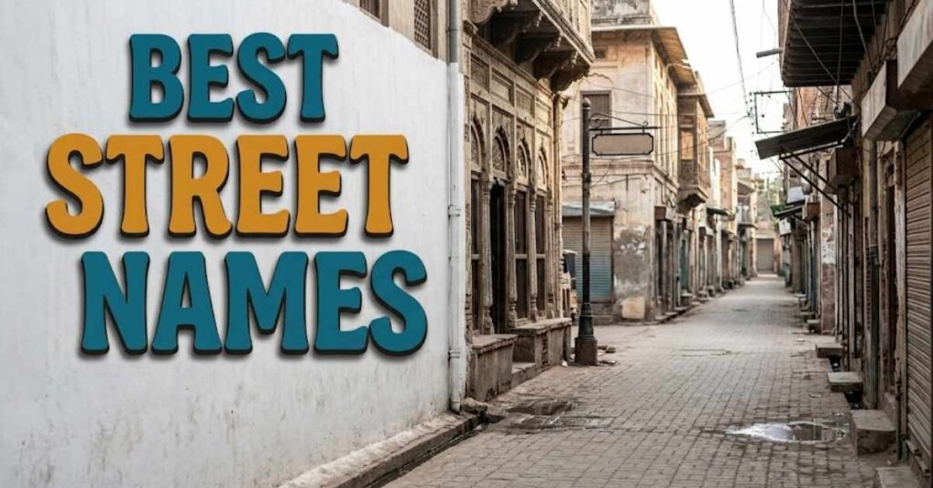 Best Street Names