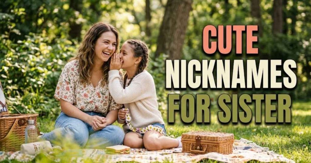 Cute Nicknames for Sister