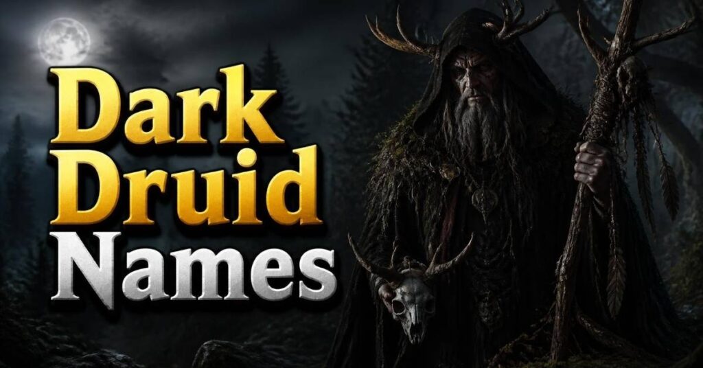 Dark Druid Names