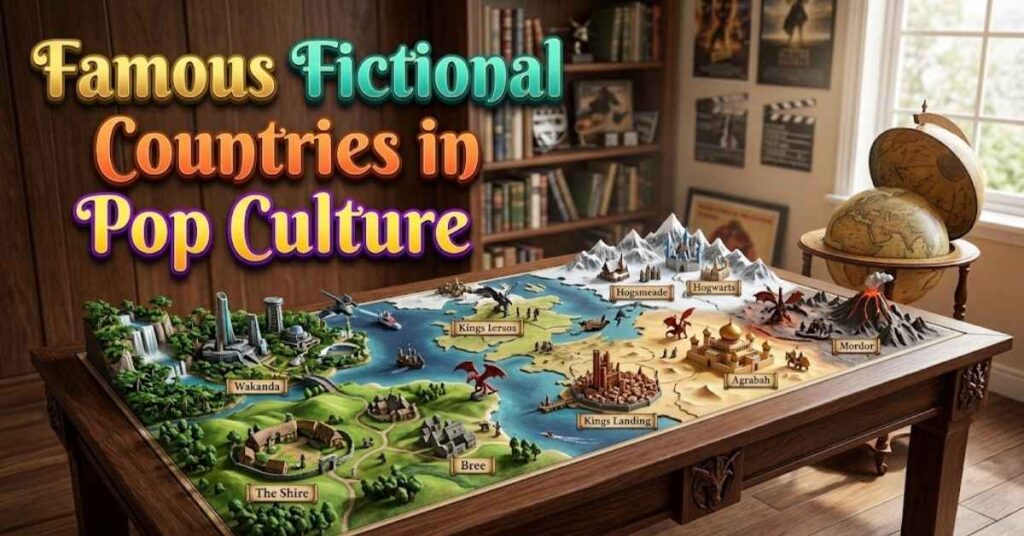 Famous Fictional Countries in Pop Culture