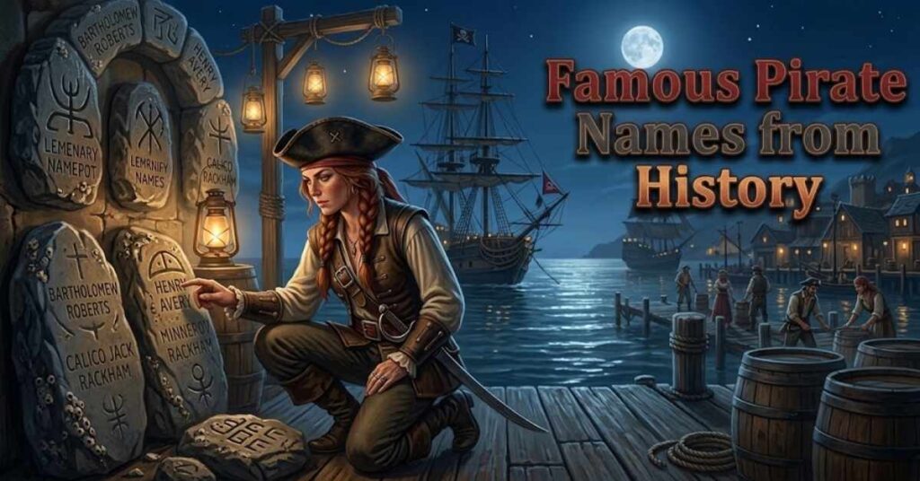 Famous Pirate Names from History