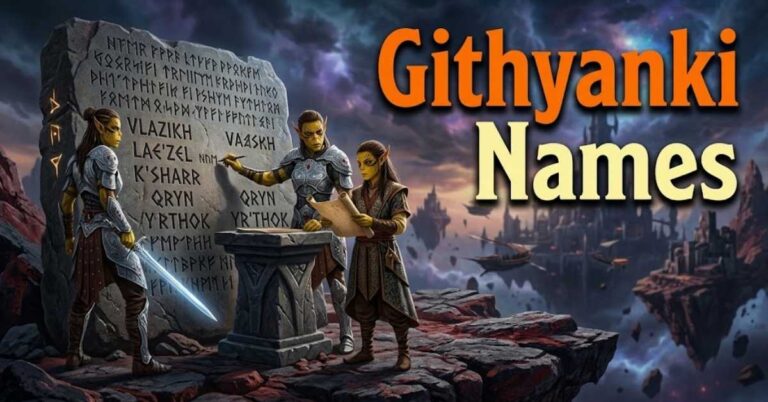 Githyanki Names
