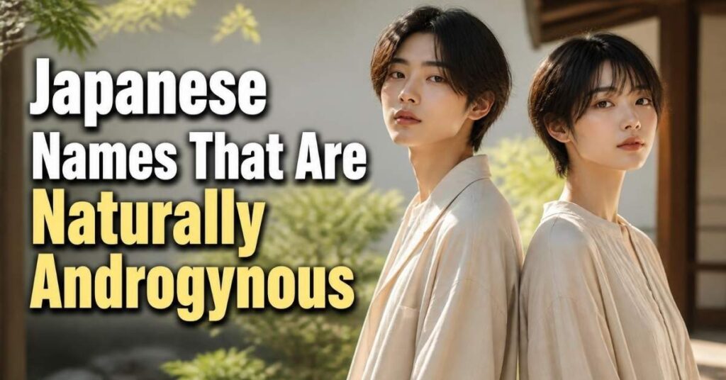 Japanese Names That Are Naturally Androgynous