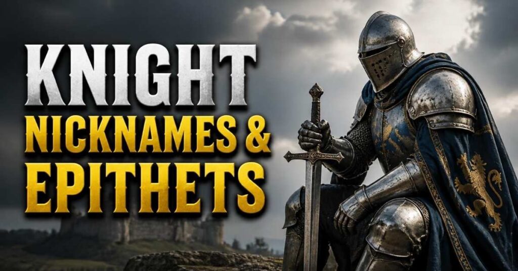 Knight Nicknames & Epithets
