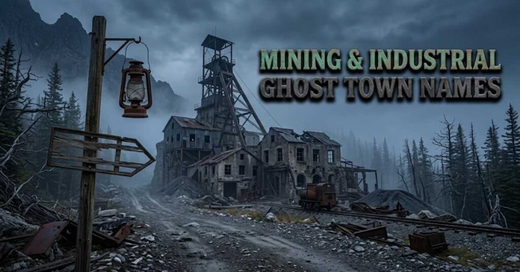 Mining & Industrial Ghost Town Names