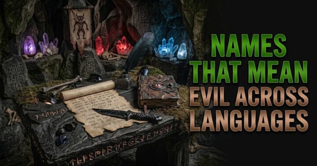Names That Mean Evil Across Languages