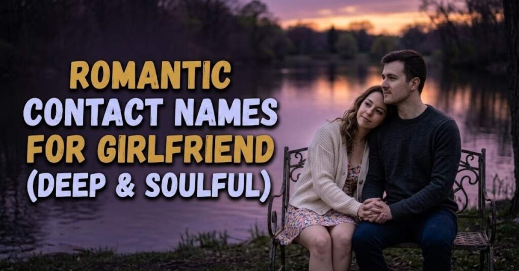 Romantic Contact Names for Girlfriend (Deep & Soulful)