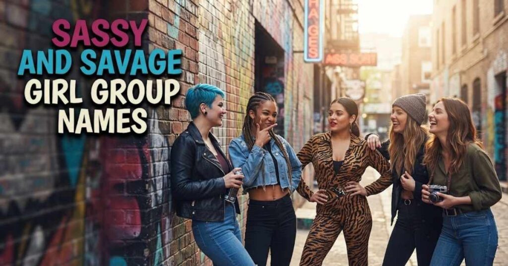 Sassy and Savage Girl Group Names