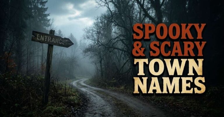 Spooky & Scary Town Names