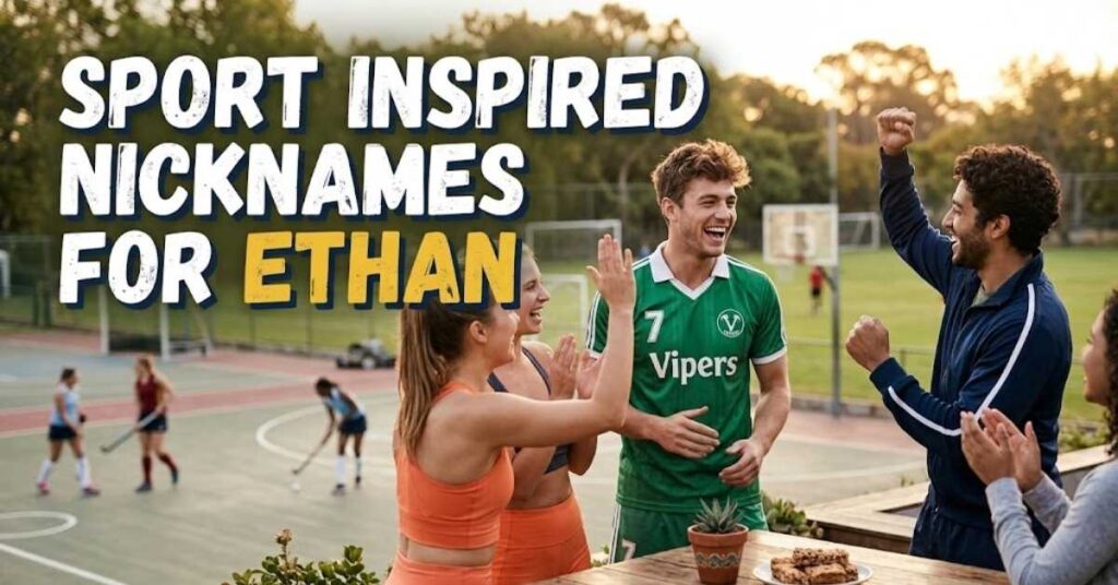 Sport Inspired Nicknames for Ethan