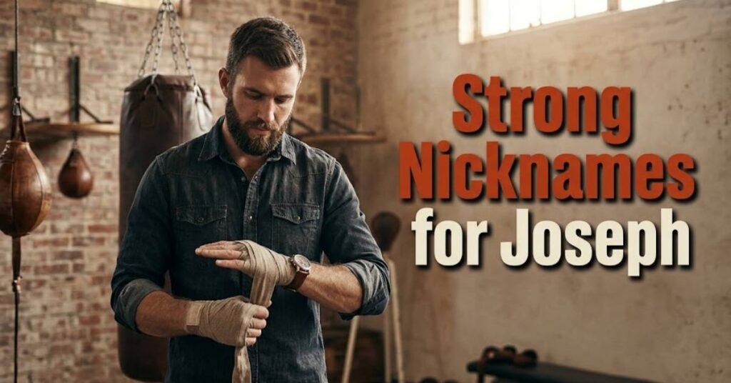 Strong Nicknames for Joseph
