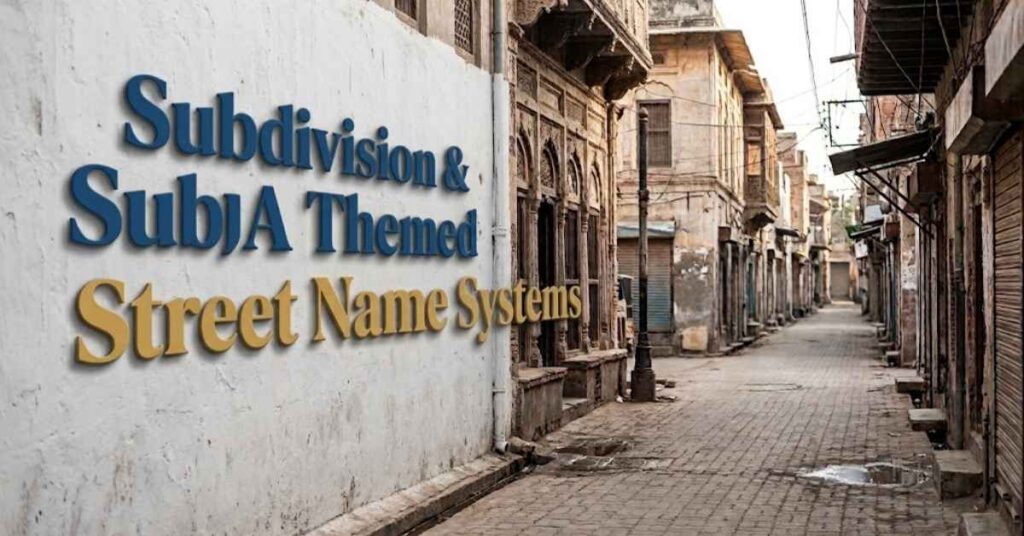 Subdivision & HOA Themed Street Name Systems