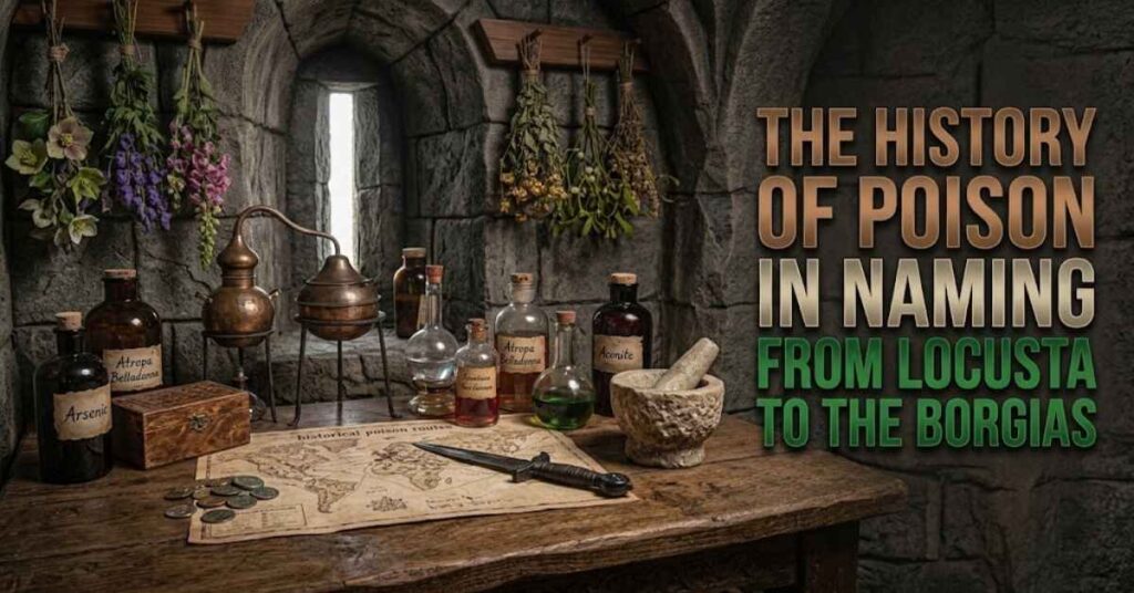 The History of Poison in Naming — From Locusta to the Borgias
