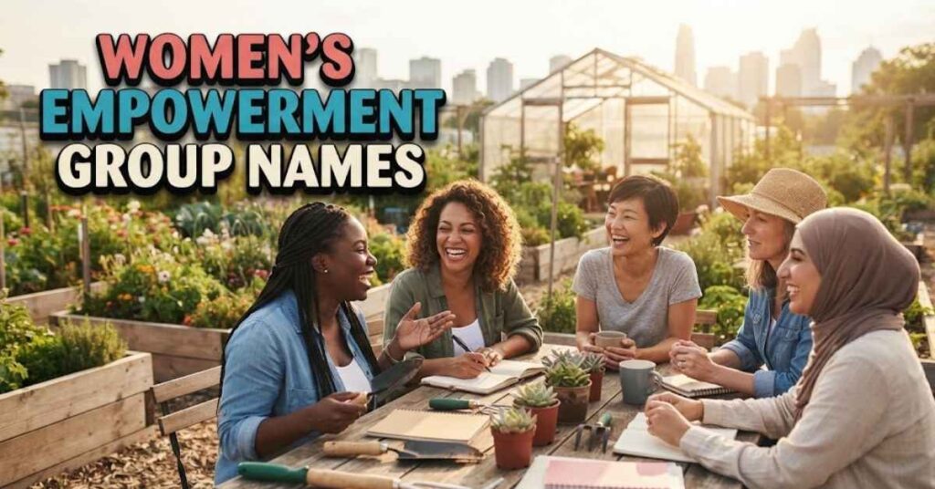 Womenโs Empowerment Group Names